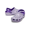 Zoccoli classici glitterati “Viola”
