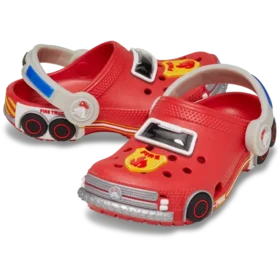Zoccoli classici per bambini “Iam Fire Truck Lights” con cinturino posteriore