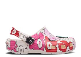 Zoccoli classici per bambini Marimekko x Classic Clog “Unikko Print”
