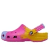 Zoccoli classici sfumati “Rosa Giallo Blu”