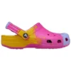 Zoccoli classici sfumati “Rosa Giallo Blu”