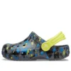 Zoccoli con stampa classica “Charcoal Citrus Croslite”
