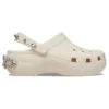 Zoccoli con zeppa Classic Tiara “Beige”
