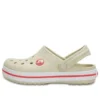 Zoccoli Crocband “Beige Rosso”