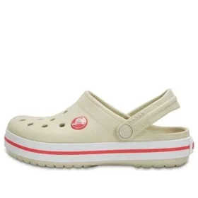 Zoccoli Crocband “Beige Rosso”