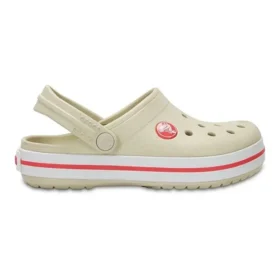 Zoccoli Crocband “Beige Rosso”