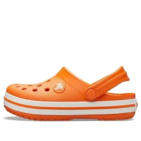 Zoccoli Crocband Clog “Arancione Bianco”