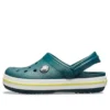 Zoccoli Crocband Clog “Verde Bianco”