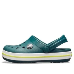 Zoccoli Crocband Clog “Verde Bianco”
