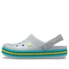 Zoccoli Crocband con chiusura a cerniera “Grey Aqua”