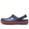 Zoccoli Crocband con fascia a cerniera “Navy Red”