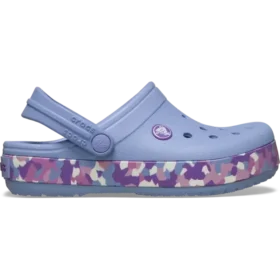 Zoccoli Crocband Glow Confetti Band per bambini