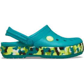Zoccoli Crocband Glow Confetti Band per bambini