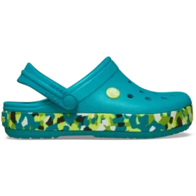 Zoccoli Crocband Glow Confetti Band per bambini