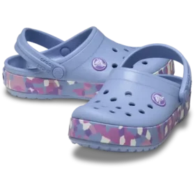 Zoccoli Crocband Glow Confetti Band per bambini
