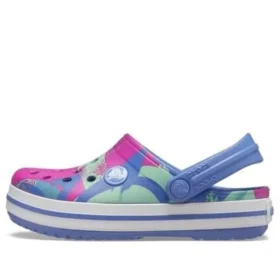 Zoccoli Crocband Graphic “Blue Pink Green”