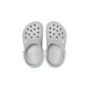 Zoccoli Crocband Logo Mania “Grigio Argento”