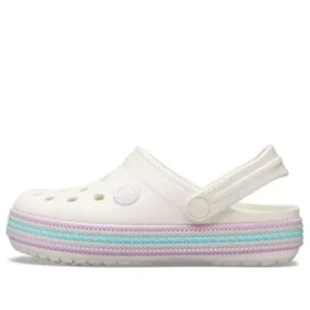 Zoccoli Crocband Sport Cord “Bianco”