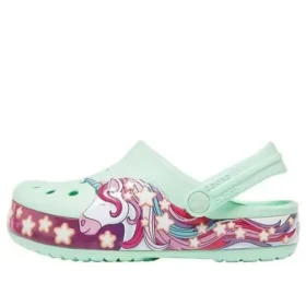 Zoccoli Crocband Unicorn “Green Red”