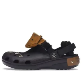 Zoccoli Crocs x MCM Classic Clog “Black Tan”