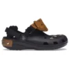 Zoccoli Crocs x MCM Classic Clog “Black Tan”