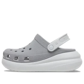 Zoccoli Crush riflettenti “Grey White”