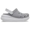 Zoccoli Crush riflettenti “Grey White”
