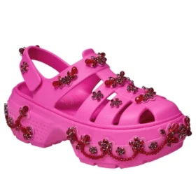 Zoccoli da pescatore Stomp “Simone Rocha Electric Pink”