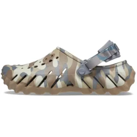 Zoccoli Echo Clog Camo Redux “Verde mimetico antracite”