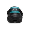 Zoccoli Echo con lacci riflettenti “Black Teal”