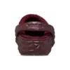 Zoccoli geometrici foderati “Dark Cherry”