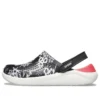 Zoccoli Lite Ride Hyper Floral “Nero Bianco Rosso”
