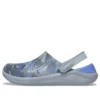 Zoccoli LiteRide con stampa mimetica “Blu Grigio”