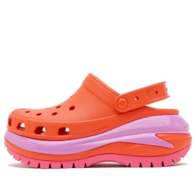 Zoccoli Mega Crush Clog “Arancione-Rosa”