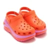 Zoccoli Mega Crush Clog “Arancione-Rosa”