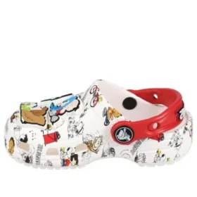 Zoccoli Peanuts Classic Clog “White Red”