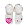 Zoccoli Platform Clog Baya Midsummer “White Pink”