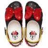 Zoccoli Platform Clog Crocs x Minnie Mouse Classic “Nero Rosso Bianco”