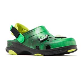 Zoccoli Ron English x All-Terrain per bambini “Area 54 – Green Galaxy”