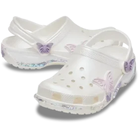 Zoccoli Shaker Classic Butterfly Sparkle per bambini
