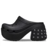 Zoccoli Siren con borchie “Black”