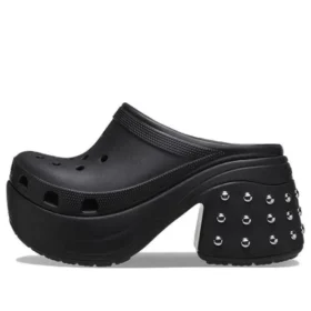 Zoccoli Siren con borchie “Black”