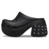 Zoccoli Siren con borchie “Black”
