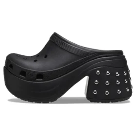 Zoccoli Siren con borchie “Black”