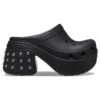 Zoccoli Siren con borchie “Black”