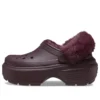 Zoccoli Stomp foderati “Dark Cherry”