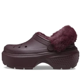 Zoccoli Stomp foderati “Dark Cherry”