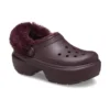 Zoccoli Stomp foderati “Dark Cherry”