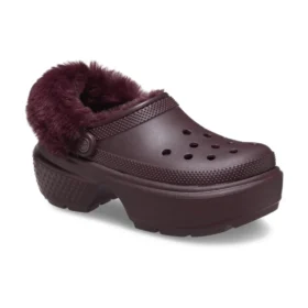 Zoccoli Stomp foderati “Dark Cherry”