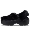 Zoccoli trapuntati Stomp “Black”